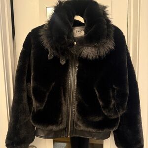 Blank NYC Black Teddy Jacket